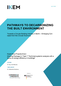 Cover Pathways to Decarbonize the Built Environment – Towards a Circular Building Industry in Berlin