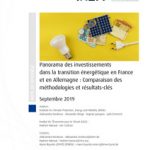 Cover Überblick zu den Investitionsströmen der Energiewende in Deutschland und Frankreich: Vergleich von Methoden und ausgewählte Ergebnisse