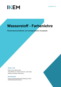 Cover Wasserstoff - Farbenlehre: Rechtwissenschaftliche und rechtspolitische Kurzstudie