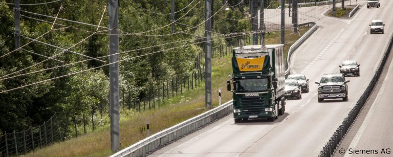 Siemens eHighway, Bildrechte: Siemens AG