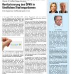 Cover Revitalisierung des ÖPNV in ländlichen Siedlungsräumen