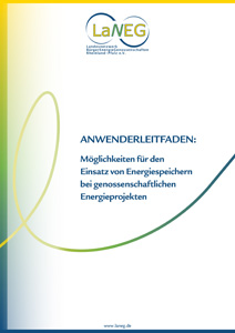 Cover Möglichkeiten für den Einsatz von Energiespeichern bei genossenschaftlichen Energieprojekten