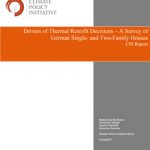 Cover Drivers of Thermal Retrofit Decisions – A Survey of German Single- and Two-Family Houses