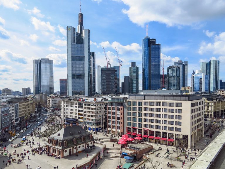 Ansicht Skyline Frankfurt am Main