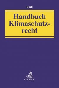 Cover Handbuch Klimaschutzrecht