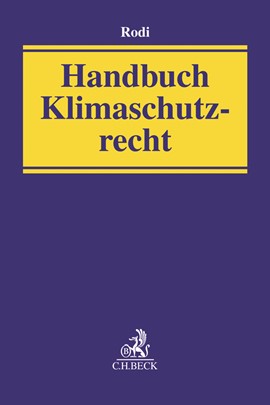 Cover Handbuch Klimaschutzrecht