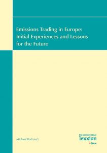 Cover Emissions Trading in Europe: Initial Experiences and Lessons for the Future