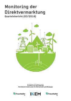 Cover Monitoring der Direktvermarktung von Strom aus Erneuerbaren Energien. Quartalsbericht (03/2018)