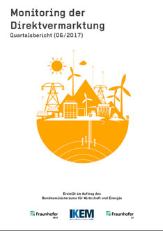 Cover Monitoring der Direktvermarktung von Strom aus Erneuerbaren Energien. Quartalsbericht (06/2017)