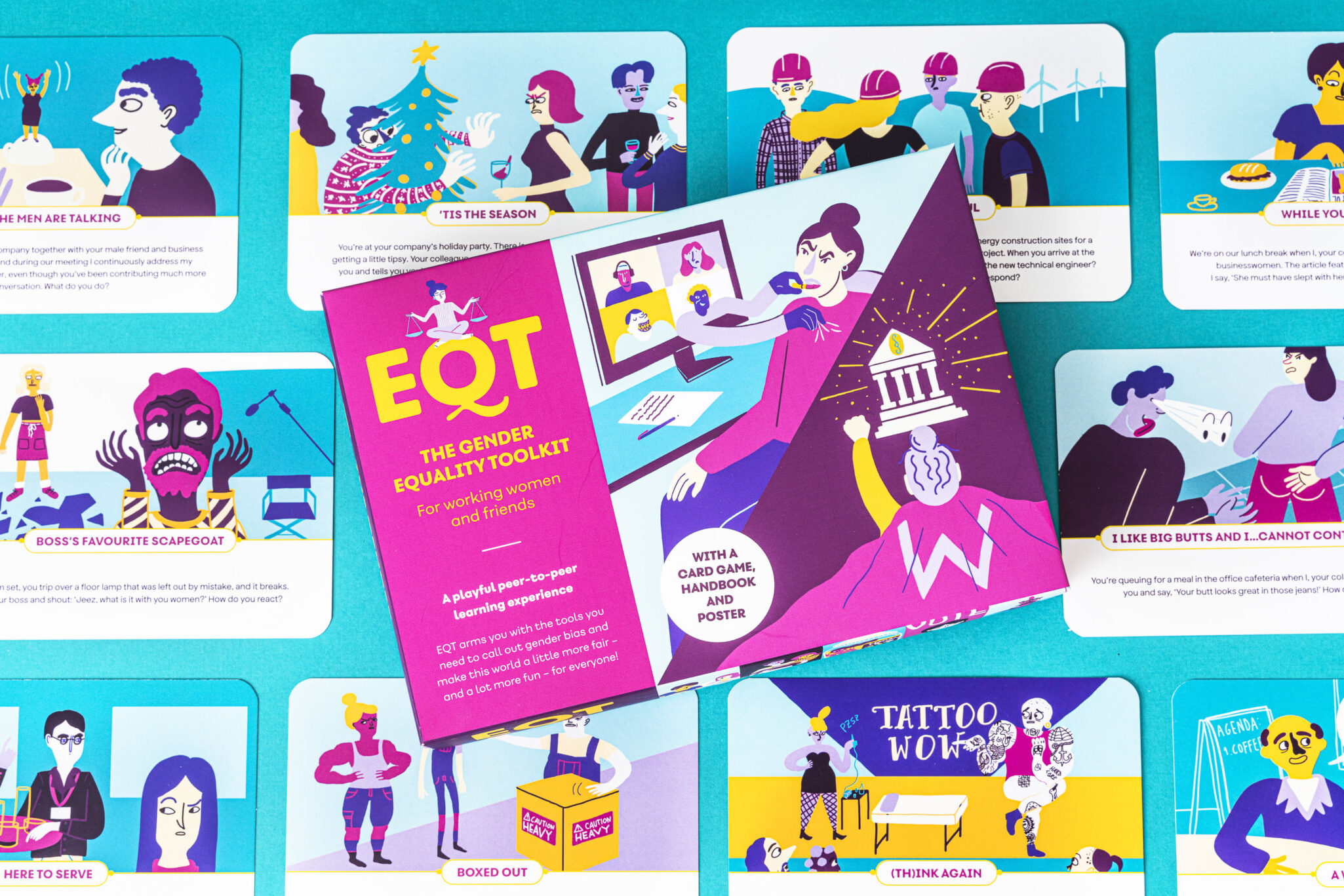 IKEM and Ellery Studio launch crowdfunding campaign for toolkit to combat sexism at work