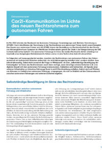 Cover WP C2I-Kommunikation