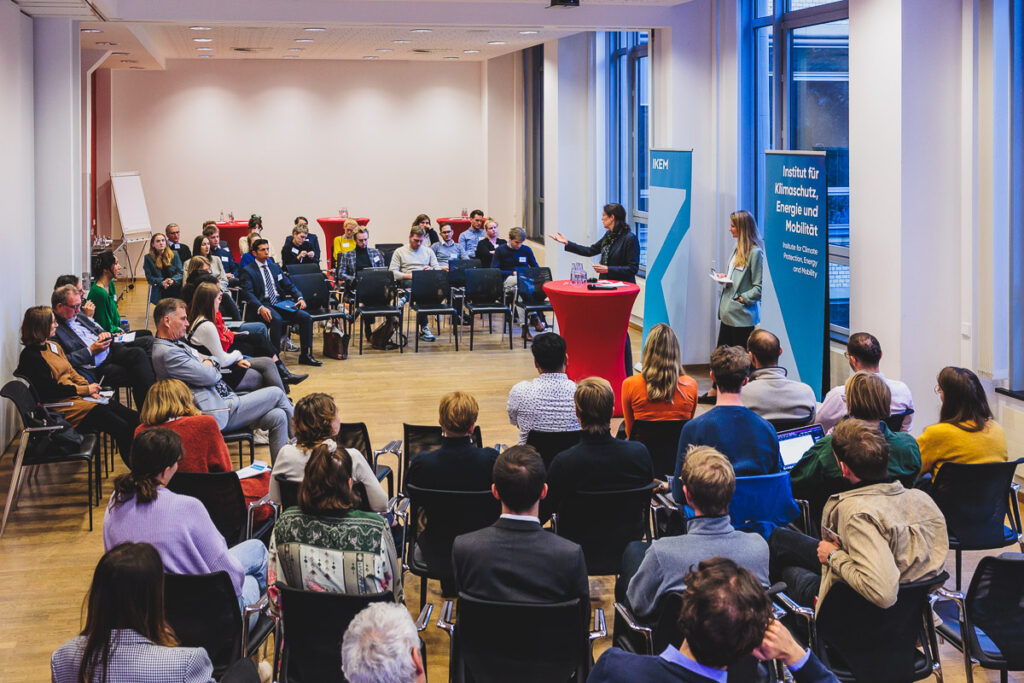 Dr. Camilla Bausch (Ecologic Institute) bei der IKEM-Jahrestagung 2022