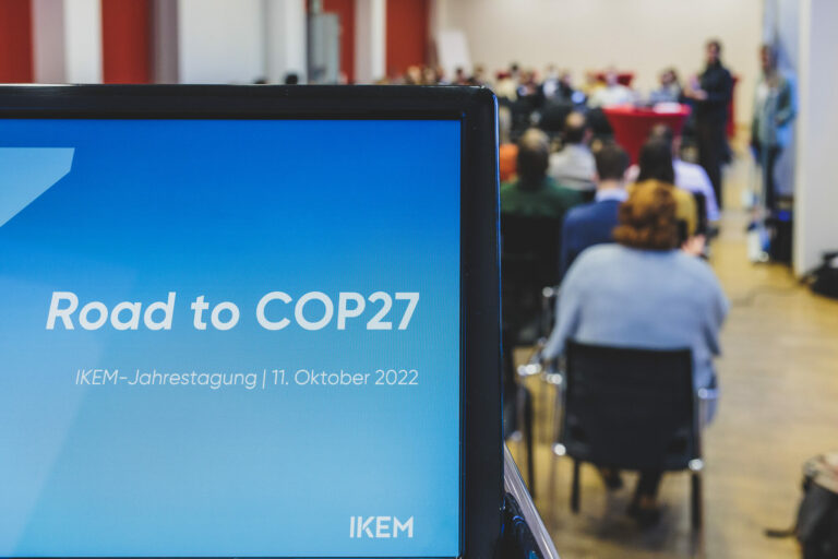 Jahrestagung "Road to COP27"