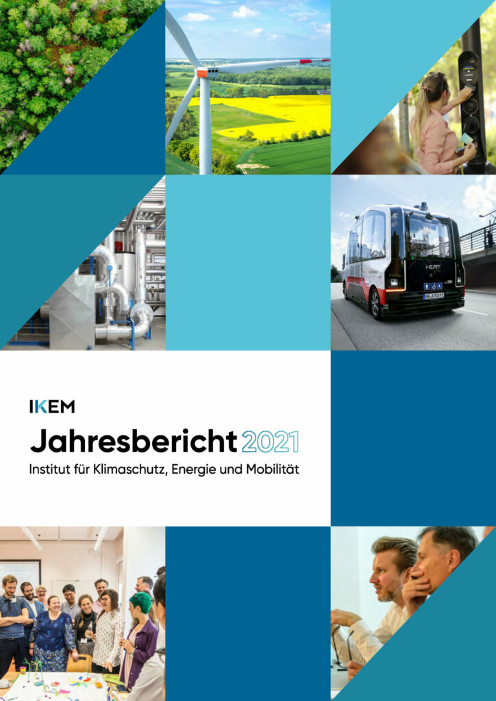 Cover des IKEM-Jahresberichts 2021