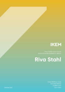 Cover der RGB-Fallstudie Riva Stahl