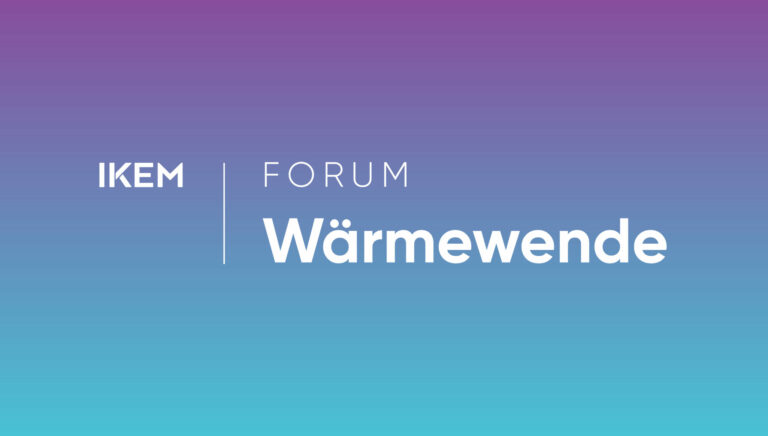 Visual for the Forum Wärmewende