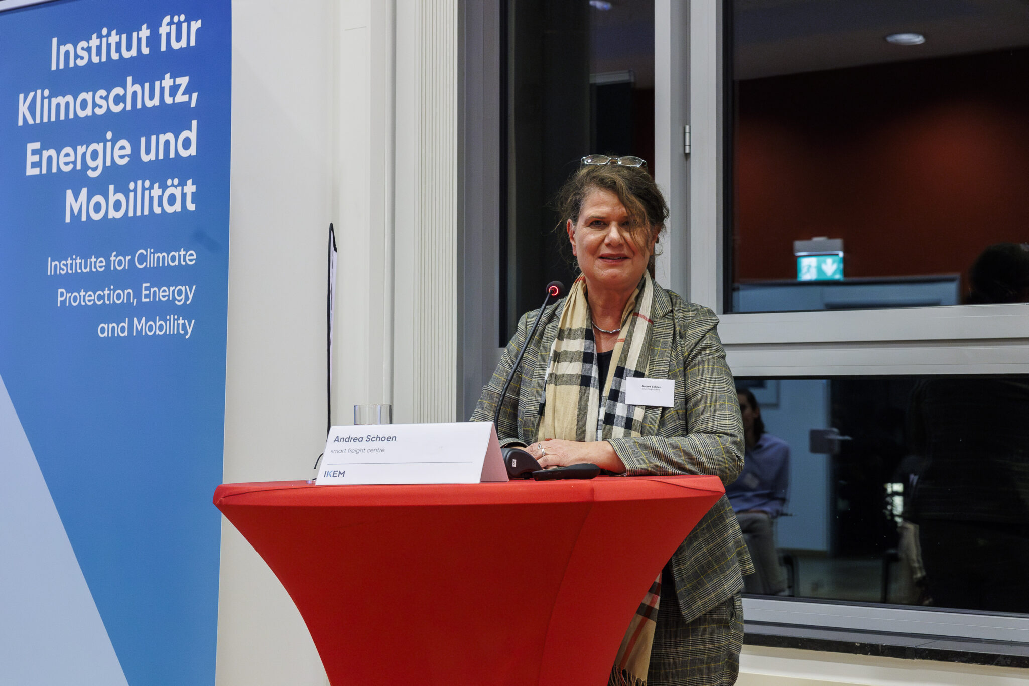 Germany, Berlin, 2023/10/19

Events, IKEM, Annual Conference 2023, Andrea Schoen (smart freight centre)

(Photo by SeeSaw Agency | Jule Halsinger)