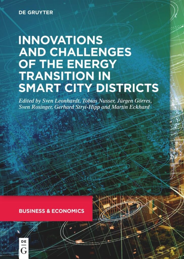 Cover von Innovations and challenges of the energy transition in smart city districts