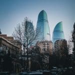 Ansicht von Baku