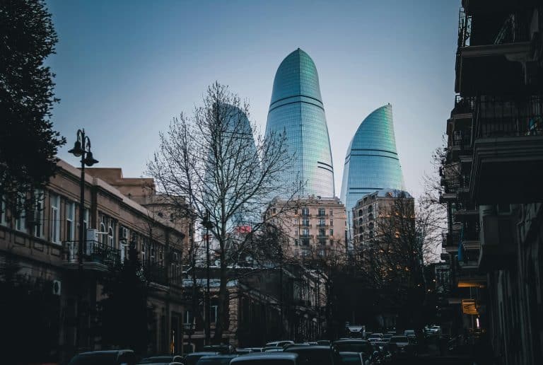 Ansicht von Baku