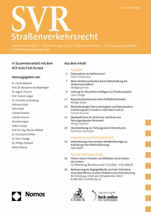 SVR Titelseite