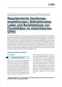 Cover der EUniS Handlungsempfehlungen