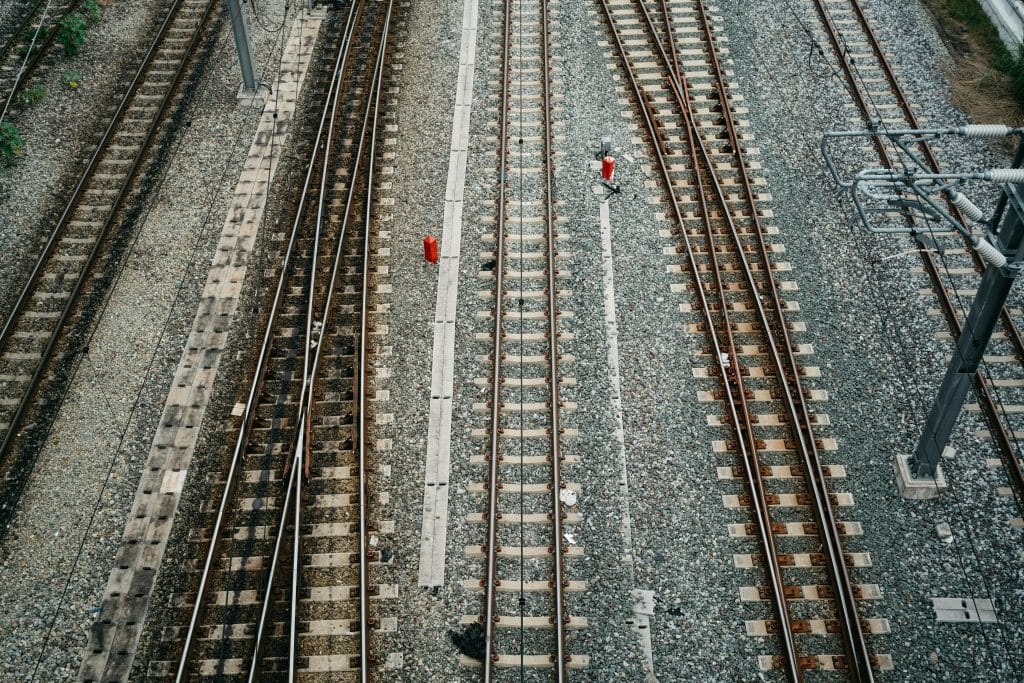 Eisenbahngleise
