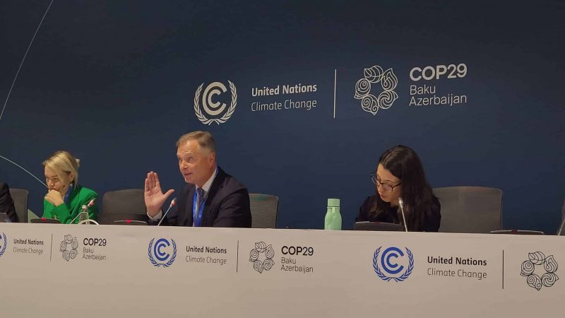 Michael Rodi at the COP29 side event