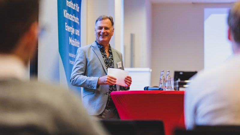 IKEM-Direktor Prof. Dr. Michael Rodi bei der IKEM-Jahrestagung 2022