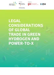 Cover Legal considerations of global trade in green hydrogen & Power-to-X