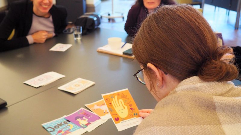 Pictures of EQT workplace training