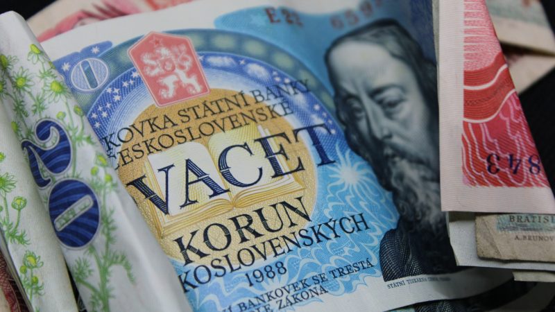 Tschechische Kronen