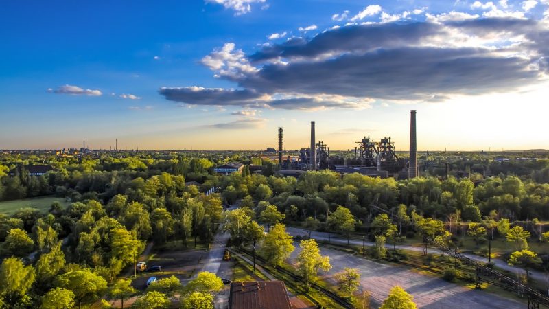 Industrie im Grünen