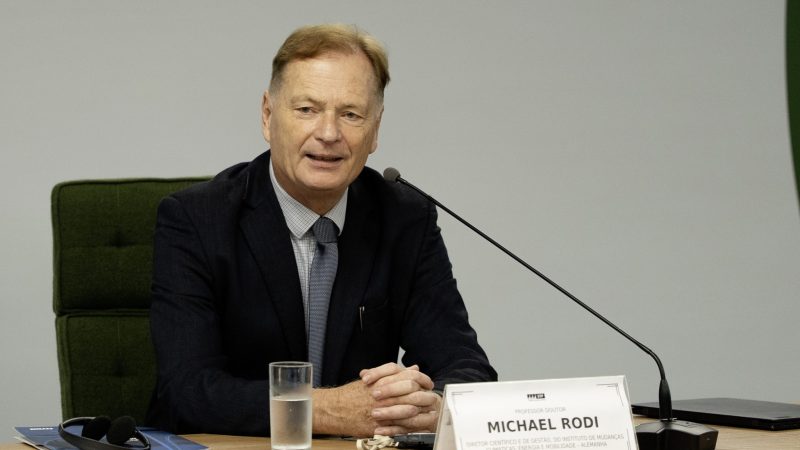 Michael Rodi auf dem Seminário Internacional Justiça Ambiental e Sustentabilidade