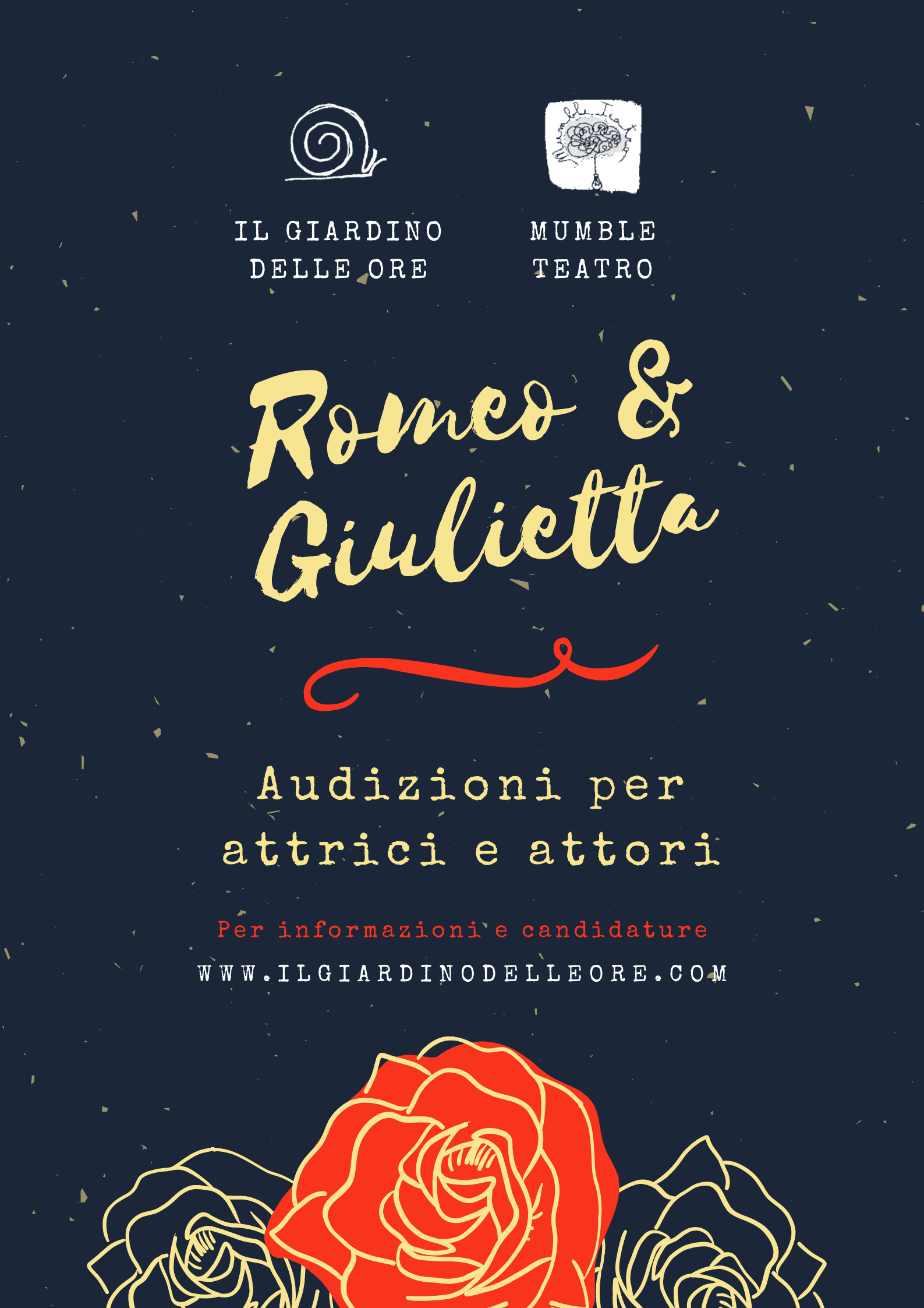Aperte le audizioni per Romeo e Giulietta