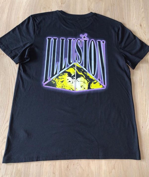 T-Shirt Illusion "Mindblowing" achterkant