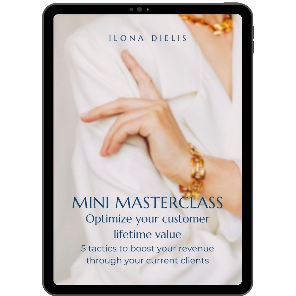 Mini masterclass - optimize your customer lifetime value