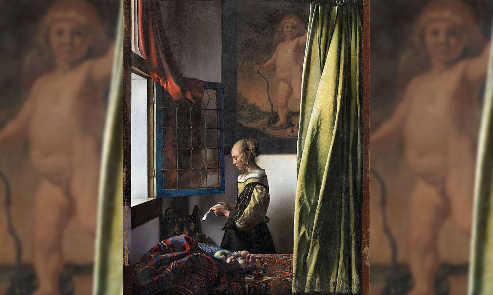 Descubren pintura oculta en una de las obras de Vermeer.