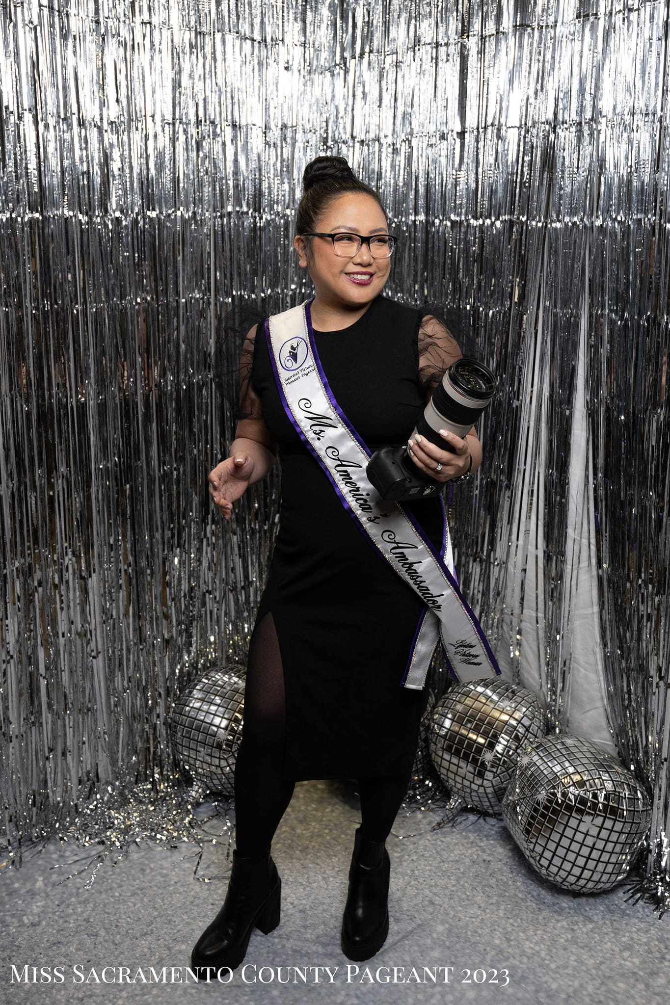 Lolita Vasquez, photographer at Miss Sacramento County Competition 2023