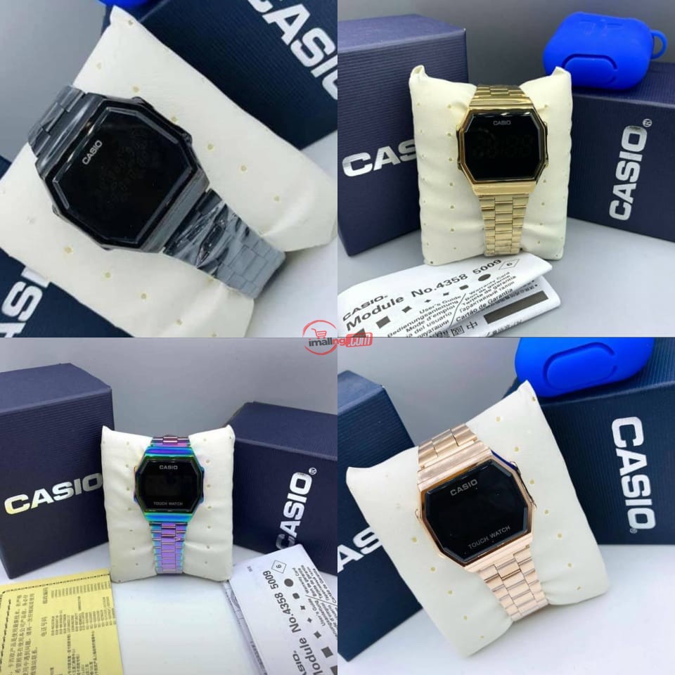 Casio touch screen wristwatch