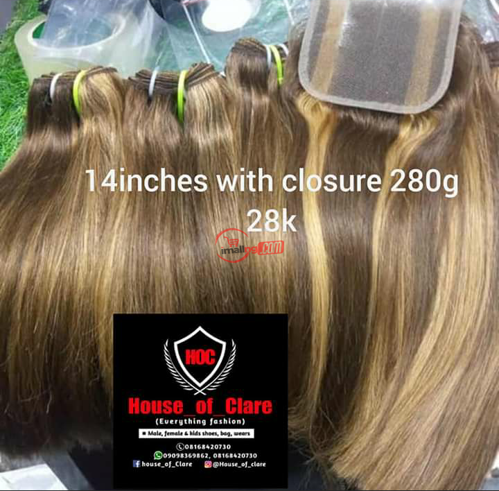 14 inches with closure