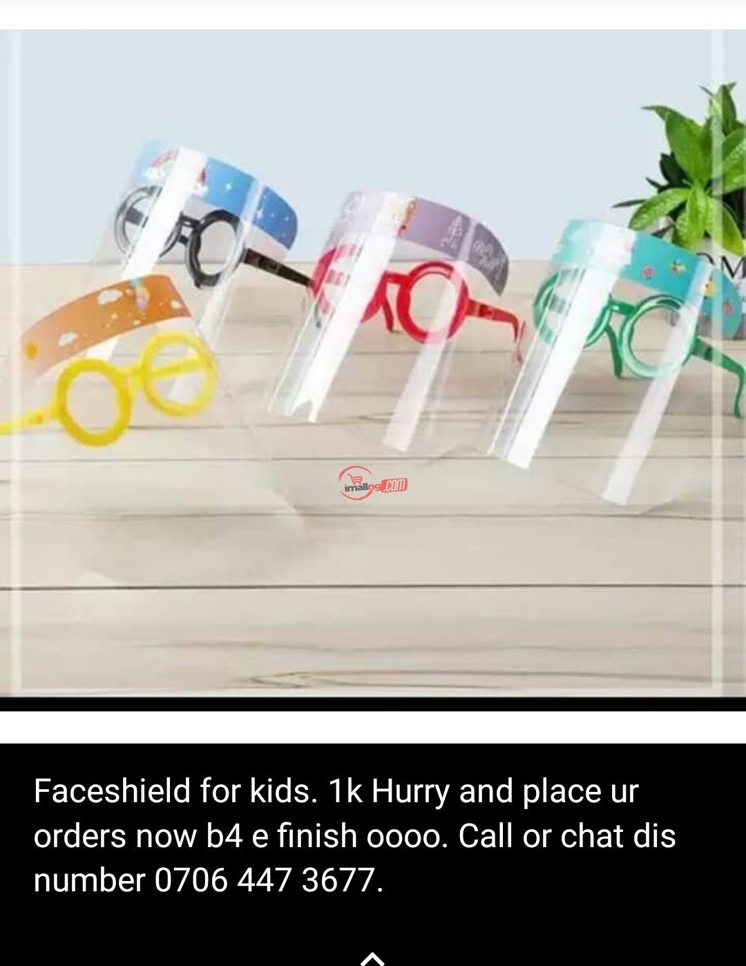 Children's Faceshield