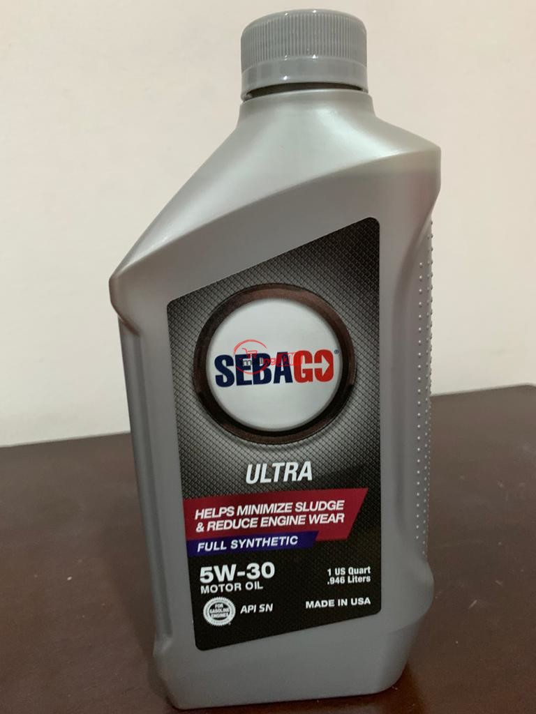 SEBAGO ULTRA FULL SYNTHETIC MOTOR OIL 1 LITERS