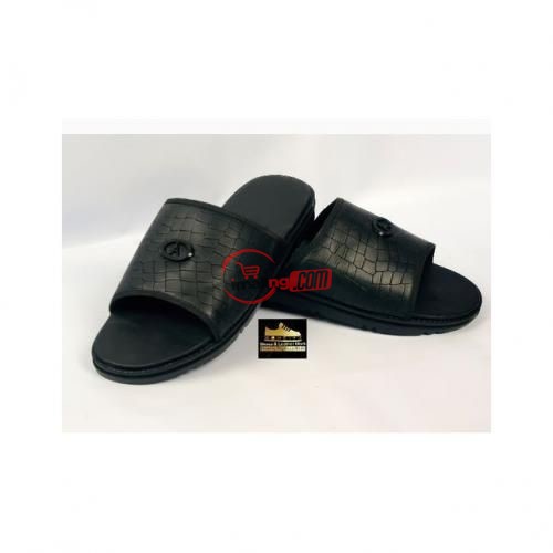 Men's Leather Slippers