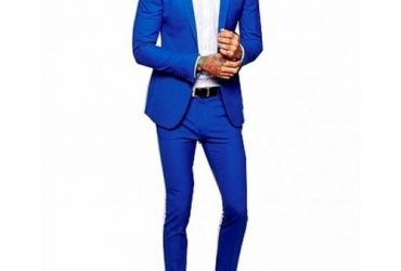 Quality Men's Smart Suit- Royal Blue