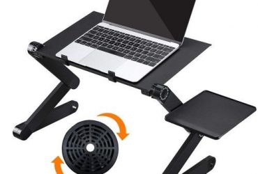 Laptop Desk, Adjustable Folding, Ultrabook, Netbook, Tablet