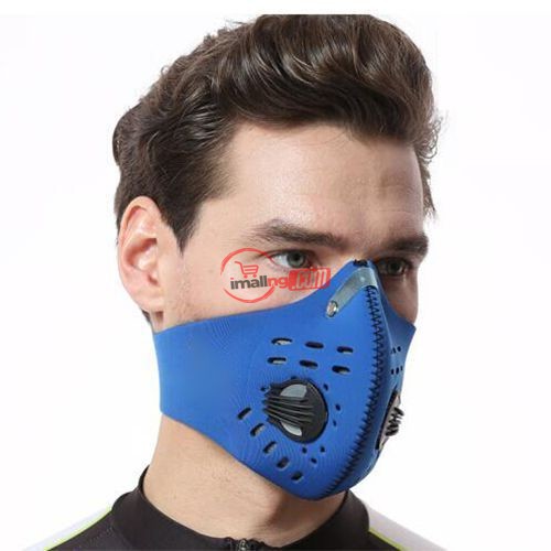 Breathable Protective Anti-Pollution Face Mask – BLUE