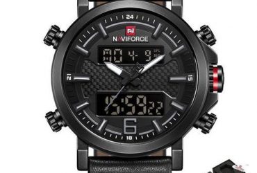 Naviforce Dual Display MultifunctionDigital Sports Men's Watch