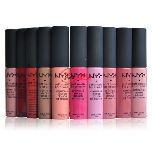 NYX Lip Gloss NYX Charm Color Matte Liquid Lipstick Lips