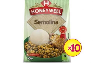 Honeywell Semolina 1kg (X 10 Packs)